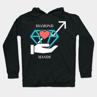 Diamond hands stock market bullish Hoodie